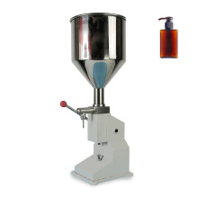 Máquina de venda direta da fábrica Máquina de enchimento de pasta líquida para vinho / manteiga / mel Prensa manual